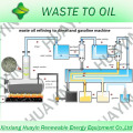 30 tonnes de recyclage continu d&#39;huile de moteur de rebut à la machine diesel / huile moteur utilisée au diesel